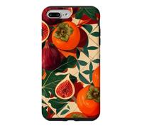 Custodia per iPhone 7 Plus/8 Plus Grappolo di frutteto di fichi e cachi