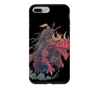 Custodia per iPhone 7 Plus/8 Plus Grazioso look drago con cavaliere per gli amanti della fantasia e dei draghi