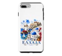 Custodia per iPhone 7 Plus/8 Plus Grecia Isole greche Viaggi nel Mediterraneo