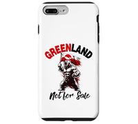 Custodia per iPhone 7 Plus/8 Plus Greenland Flag Bear Support Greenland Is Not For Sale