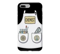 Custodia per iPhone 7 Plus/8 Plus Grembiule divertente per insegnante di scienze chimico, costume di Halloween
