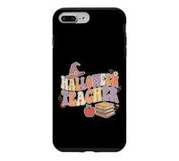 Custodia per iPhone 7 Plus/8 Plus Groovy Retro Witch Hat Fall Halloween Teacher