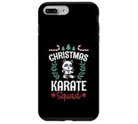 Custodia per iPhone 7 Plus/8 Plus Gruppo di squadra di karate di Natale che abbina la famiglia X-Mas Crew Team