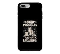 Custodia per iPhone 7 Plus/8 Plus Gruppo Progetti Esperienza Traumatica Umorismo gatto