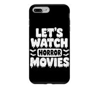 Custodia per iPhone 7 Plus/8 Plus Guardiamo film horror Halloween Spooky Horror Fan Cinema