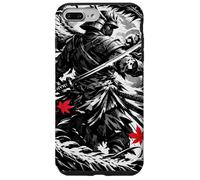Custodia per iPhone 7 Plus/8 Plus Guerriero Samurai Drago Ultimo