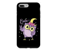 Custodia per iPhone 7 Plus/8 Plus Gufo Tipo di sonno Notte Luna attiva Asterisco Donne