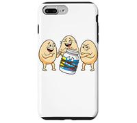 Custodia per iPhone 7 Plus/8 Plus Gym Egg Protein Powder Joke