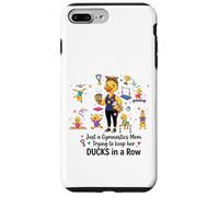 Custodia per iPhone 7 Plus/8 Plus Gymnastics Mom Funny Ducks Gymnastics Mama
