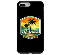 Custodia per iPhone 7 Plus/8 Plus Haleiwa Oahu North Shore Hawaii Tramonto Palm Beach