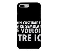 Custodia per iPhone 7 Plus/8 Plus Halloween Mon Costume Est Faire Semblant - Francese