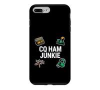 Custodia per iPhone 7 Plus/8 Plus Ham Radio Operator CQ Ham Junkie Amateur Broadcaster