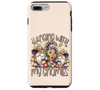 Custodia per iPhone 7 Plus/8 Plus Hanging With My Gnomies On Easter Day Unique Spring Gnome