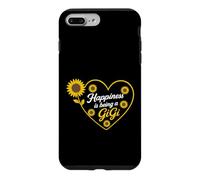 Custodia per iPhone 7 Plus/8 Plus Happiness is Being A Gigi Sunflower Grandma