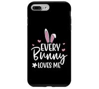Custodia per iPhone 7 Plus/8 Plus Happy Easter Every Bunny Sign Every Bunny Loves Me Chicks