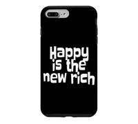 Custodia per iPhone 7 Plus/8 Plus Happy Is The New Rich La Felicità è la Nuova Ricchezza