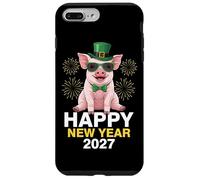 Custodia per iPhone 7 Plus/8 Plus Happy New Year 2027 Lucky Pig