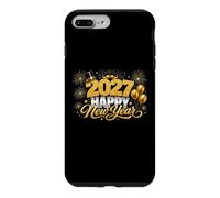 Custodia per iPhone 7 Plus/8 Plus Happy New Year Party 2027 Fireworks Family Matching