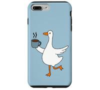 Custodia per iPhone 7 Plus/8 Plus Happy Silly Goose Coffee