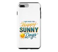 Custodia per iPhone 7 Plus/8 Plus Happy Sunny Days Sorridente Sole Estate Amante