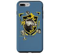 Custodia per iPhone 7 Plus/8 Plus Harry Potter Hufflepuff Magicial Mischief Level Up Crest