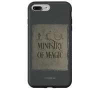 Custodia per iPhone 7 Plus/8 Plus Harry Potter Ministry of Magic Parchment