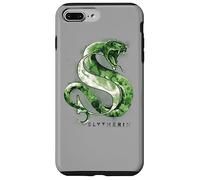 Custodia per iPhone 7 Plus/8 Plus Harry Potter Slytherin Watercolor