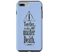 Custodia per iPhone 7 Plus/8 Plus Harry Potter Together They Make One Master of Death
