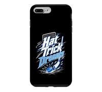Custodia per iPhone 7 Plus/8 Plus Hat Trick Dreams Giocatore Hockey Puck Bastoni