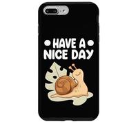 Custodia per iPhone 7 Plus/8 Plus Have A Nice Day - Lumaca Giardino Amico della Lumaca