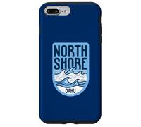 Custodia per iPhone 7 Plus/8 Plus Hawaii North Shore Oahu Waves Vintage Surf Surf Surf Surf