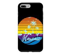Custodia per iPhone 7 Plus/8 Plus Hawaii Vintage Sunset Surfer Souvenir