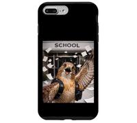 Custodia per iPhone 7 Plus/8 Plus Hawk Ultimo Giorno Di Scuola Summer Break Divertente Meme Selfie