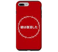 Custodia per iPhone 7 Plus/8 Plus He is Risen - Jesus Christ Resurrection Easter Japanese