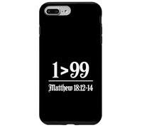 Custodia per iPhone 7 Plus/8 Plus He Left The 99 To Find Me Matthew 18:12-14 Bible Verse