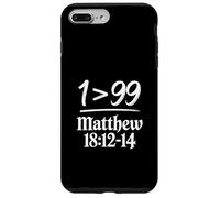 Custodia per iPhone 7 Plus/8 Plus He Left The 99 To Find Me Matthew 18:12-14 Bible Verse