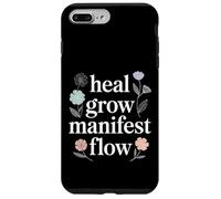 Custodia per iPhone 7 Plus/8 Plus Heal Grow Manifest Flow Spiritual Wellness Mindset -