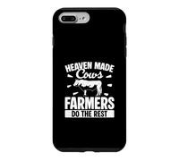 Custodia per iPhone 7 Plus/8 Plus Heaven Made Cows Gli agricoltori fanno il resto Allevatori di bestiame divertenti
