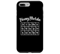 Custodia per iPhone 7 Plus/8 Plus Heavy Metals Elementi Tavolo Divertente Scienza Umorismo Musica Rock