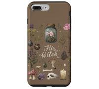 Custodia per iPhone 7 Plus/8 Plus His Witch Her Warlock Stregoneria Coppia Magia Occulta