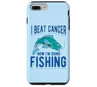 Custodia per iPhone 7 Plus/8 Plus Ho battuto il cancro ora vado a pescare