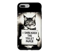 Custodia per iPhone 7 Plus/8 Plus Ho distrutto il gatto di carta igienica