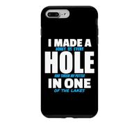 Custodia per iPhone 7 Plus/8 Plus Ho fatto un buco in uno divertente gioco di parole di golf vintage golfista