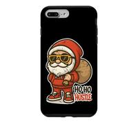 Custodia per iPhone 7 Plus/8 Plus Ho Ho Ho Hustle Babbo Natale urbano