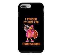 Custodia per iPhone 7 Plus/8 Plus Ho messo in pausa il mio gioco per il Ringraziamento Happy Gamer Turchia