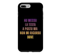 Custodia per iPhone 7 Plus/8 Plus Ho Messo La Testa A Posto Smemorato Testa Tra Le Nuvole