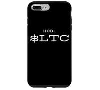 Custodia per iPhone 7 Plus/8 Plus HODL LTC Litecoin Blockchain Cryptocurrency Coin Price LTC