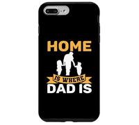 Custodia per iPhone 7 Plus/8 Plus Home Is Where Dad Is - Padre - Stay at Home Dad
