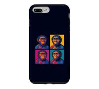 Custodia per iPhone 7 Plus/8 Plus Homo Habilis Pop Art Evoluzione umana precoce Handy Man