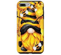 Custodia per iPhone 7 Plus/8 Plus Honey Bee Graphic For Beekeeper And Summer Yellow Gnome